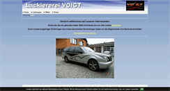 Desktop Screenshot of lackiererei-voigt.de